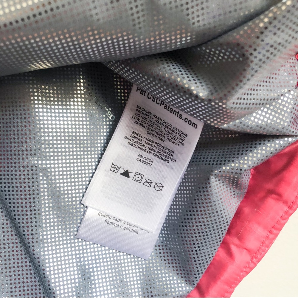 columbia | pink omni heat quilted vest small - Picture 7 of 8